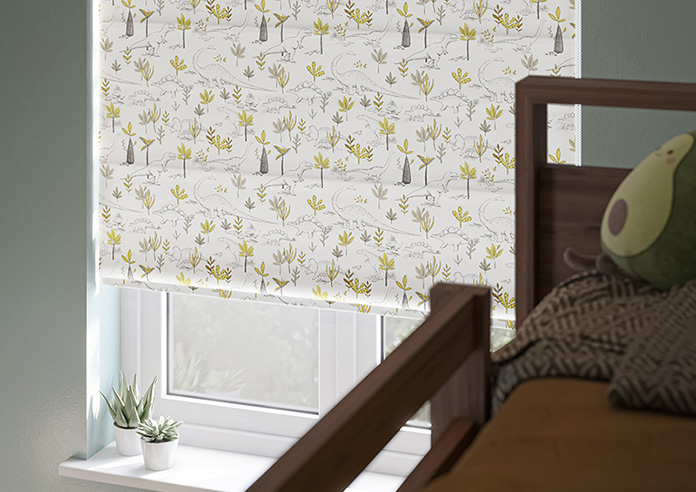 Dino Park, Volcanic - Twist&Fit Roman Blind - Image 5